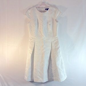 Brooks Brothers Midi Jacquard Dress Size 8